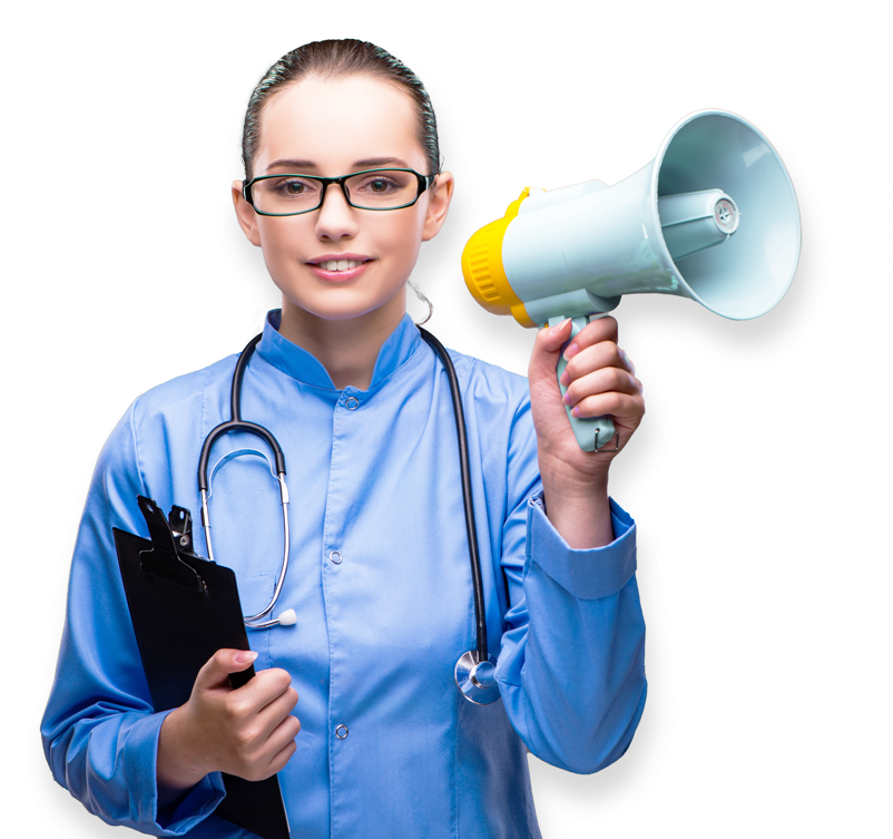 nurse-megaphone